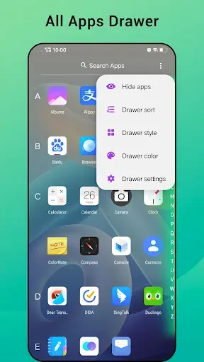Скриншот 3 — Quick Launcher for Android 16