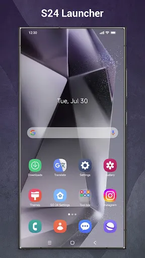 Скриншот 1 — SO S24 Launcher for Galaxy S