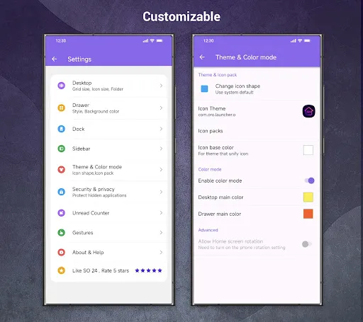 Скриншот 5 — SO S24 Launcher for Galaxy S