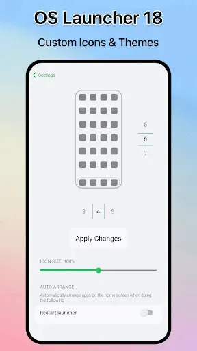Скриншот 7 — OS Launcher 18 - iLauncher OS