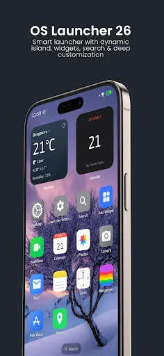 Скриншот 1 — OS 26 Launcher - 2026