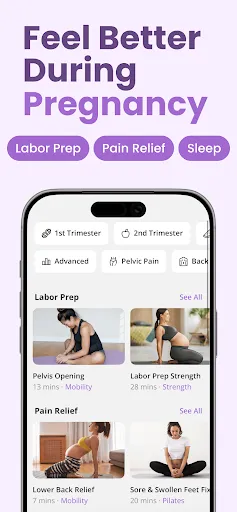 Скриншот 3 — FitMama: Pregnancy & Postnatal