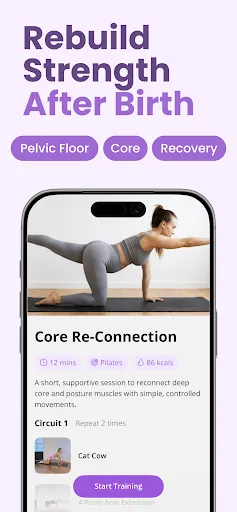Скриншот 4 — FitMama: Pregnancy & Postnatal