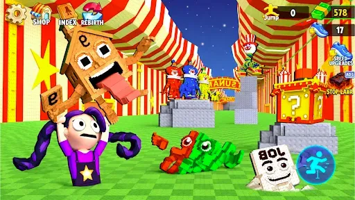 Скриншот 2 — Brainrot Jump: Infinite Wave