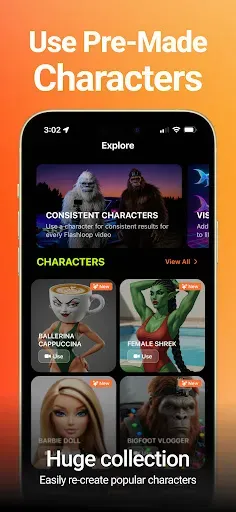Скриншот 3 — Flashloop: AI Video Generator