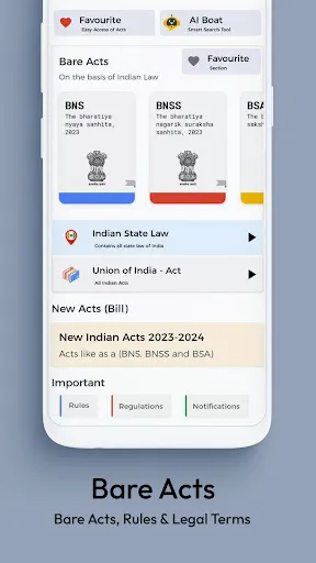 Скриншот 3 — Law4u - Law of India & Acts