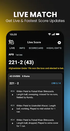 Скриншот 2 — Live Cricket TV Streaming