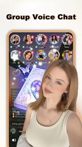 Скриншот 4 — ChatA - Party Room Voice Chat