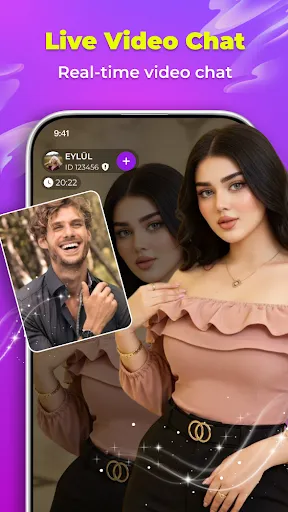 Скриншот 1 — Layla-Voice Chat & Party Rooms