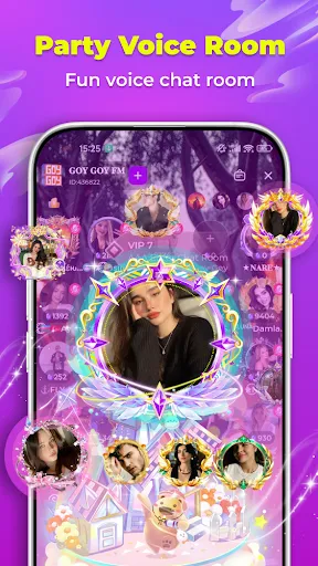 Скриншот 4 — Layla-Voice Chat & Party Rooms