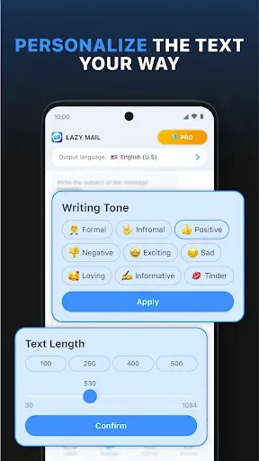 Скриншот 4 — Lazy Mail: AI Email Assistant