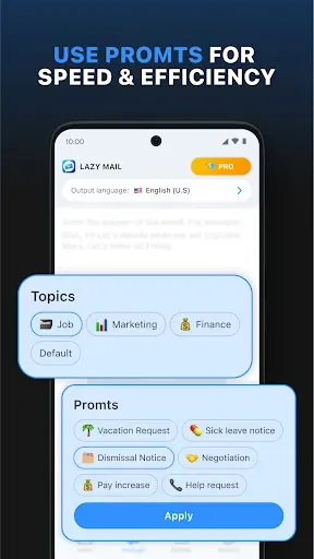 Скриншот 5 — Lazy Mail: AI Email Assistant