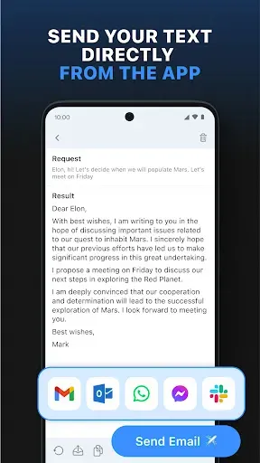 Скриншот 7 — Lazy Mail: AI Email Assistant