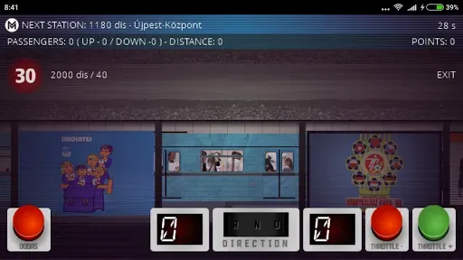 Скриншот 1 — Metro Simulator Hungary