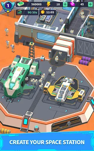 Скриншот 1 — Idle Survivor Space Odyssey