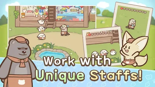 Скриншот 4 — Welcome! Otter Town: cute game
