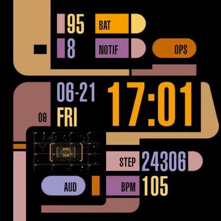 Скриншот 5 — TREK: 24th Century Watch v2