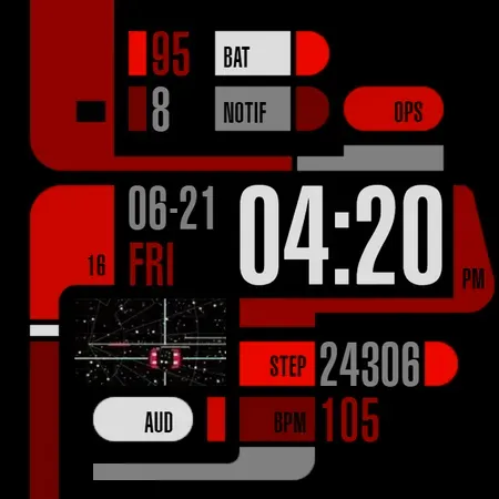 Скриншот 7 — TREK: 24th Century Watch v2