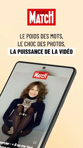 Скриншот 1 — Paris Match : Actu & People