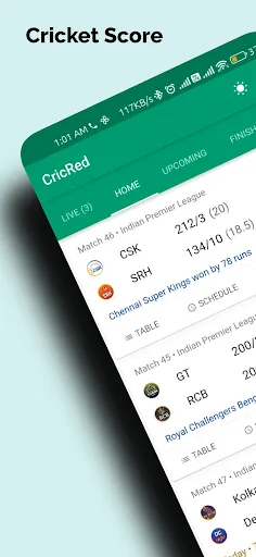 Скриншот 7 — CricRed - Live Cricket Score