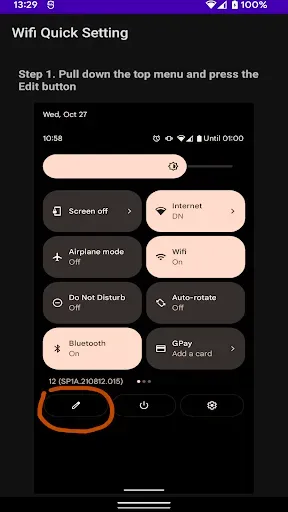 Скриншот 8 — Wifi Quick Setting: Android 12