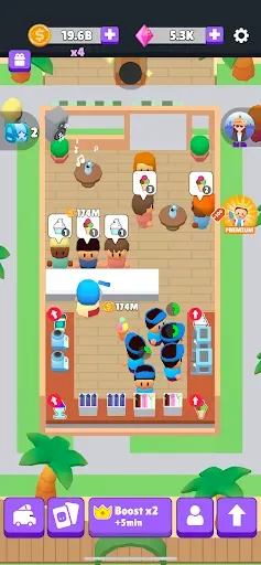Скриншот 6 — Nice Cream - Idle Tycoon