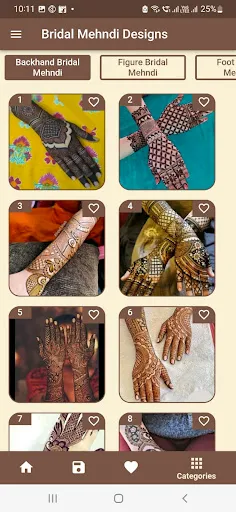 Скриншот 1 — Bridal Mehndi Design