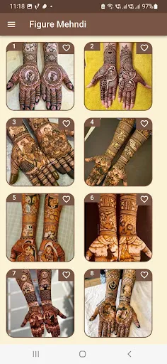 Скриншот 6 — Mehandi Design Offline