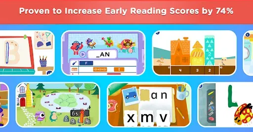 Скриншот 1 — HOMER: Fun Learning For Kids