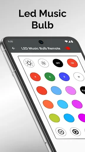 Скриншот 1 — led music bulb remote control