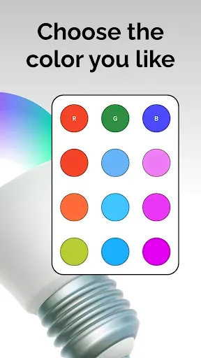 Скриншот 3 — led music bulb remote control