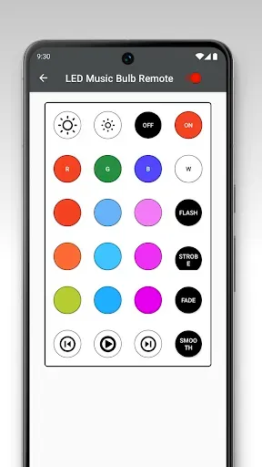 Скриншот 6 — led music bulb remote control