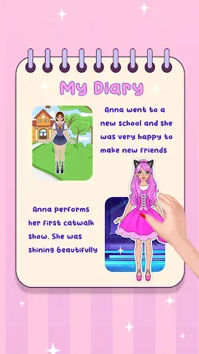 Скриншот 4 — Left Or Right: Dress Up Diary