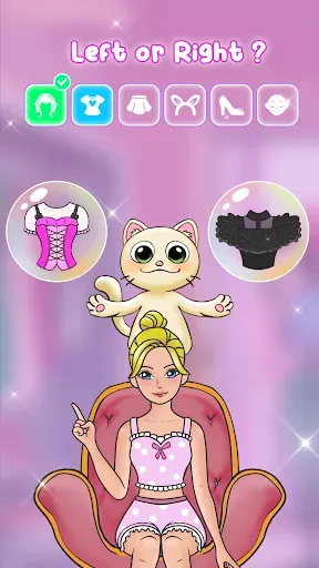 Скриншот 7 — Left Or Right: Dress Up Diary