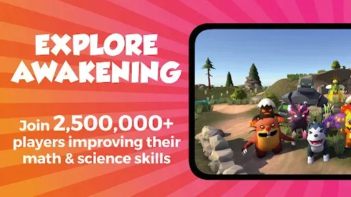 Скриншот 1 — Awakening – Fun Math Games