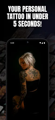 Скриншот 1 — TattooInk: AI Tattoo Generator