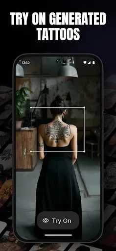 Скриншот 4 — TattooInk: AI Tattoo Generator
