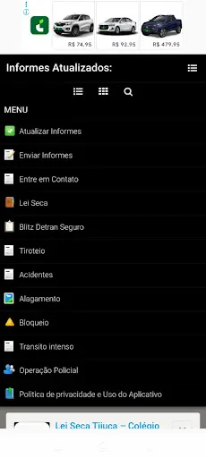 Скриншот 4 — Lei Seca Rj - Resumo Lei Seca