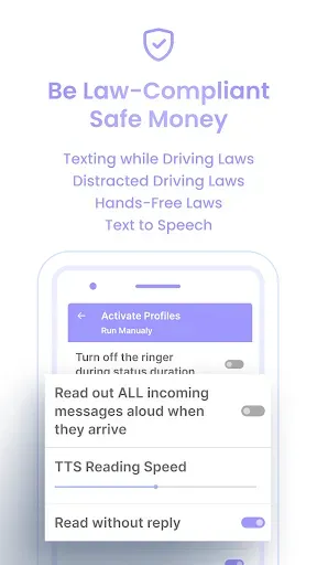 Скриншот 6 — Safe Driving -Calls, SMS Reply