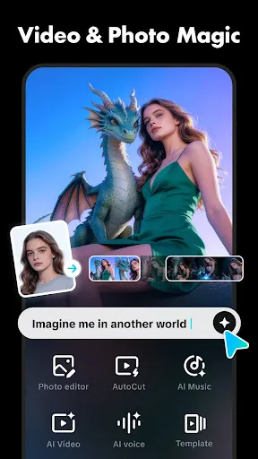 Скриншот 1 — CapCut: Photo & Video Editor