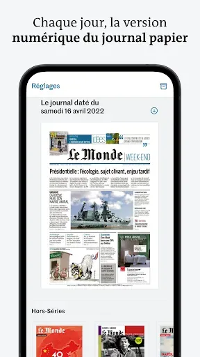 Скриншот 1 — Journal Le Monde
