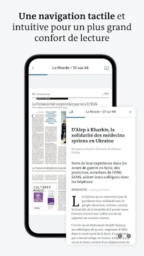 Скриншот 2 — Journal Le Monde