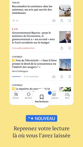 Скриншот 2 — Le Monde, Actualités en direct