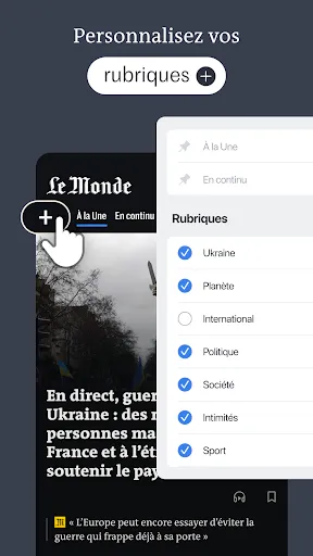 Скриншот 5 — Le Monde, Actualités en direct