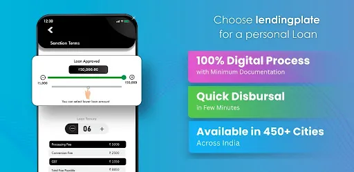 Скриншот 1 — lendingplate-Personal Loan App