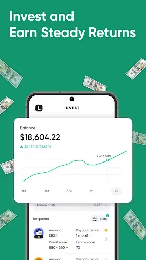 Скриншот 8 — Lenme: Investing and Borrowing