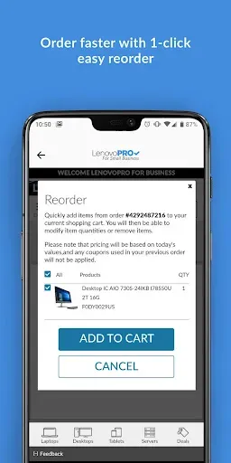 Скриншот 5 — LenovoPRO for Small Business –