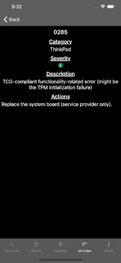 Скриншот 7 — Lenovo PC Diagnostics 2.0