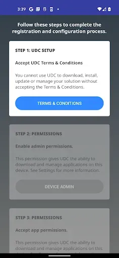 Скриншот 1 — Lenovo Universal Device Client