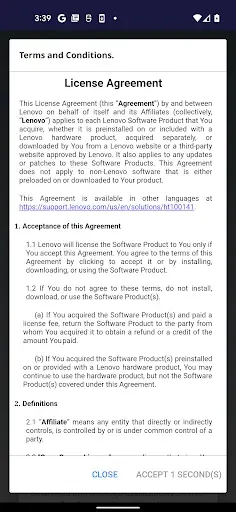 Скриншот 2 — Lenovo Universal Device Client